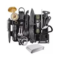 Importclick - Kit Supervivencia Emergencia Multiherramienta 18 Piezas