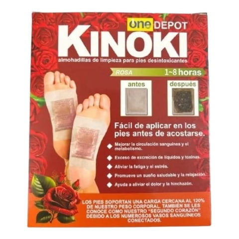 Genérico - Parches Desintoxicantes Pies Natural Cuerpo 5 Pack Jhn