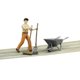 thumbnail image 2 of Conjunto de figura de juguete Bruder Trabajador Municipal 11 cm, 2 of 4