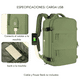 thumbnail image 3 of Mochila De Viaje Avión Cabina Gran Capacidad Usb 30 Lts, 3 of 3