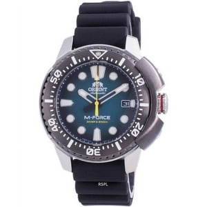 Orient - Reloj M-Force Automático Con Esfera Azul Para Hombre Ra-Ac0L04L00B