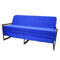 Recutex - Futon Folk 2.0 Plazas "" Azul""