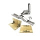 thumbnail image 3 of Soporte Oculto Con Bisagra Plegable Para Puerta repisa Y Mesa (2 Piezas), 3 of 5