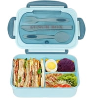 Genérico - Taper Hermico Para Comidas Contenedor + Cubiertos