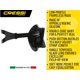 thumbnail image 3 of Kit de snorkel Cressi F1 y máscara seca Supernova, color amarillo, 3 of 8