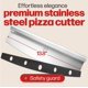 thumbnail image 2 of Cortador de pizza con hoja basculante Hans Grill, 14 cm, acero inoxidable, 2 of 8