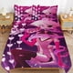 thumbnail image 1 of Hazbin Hotel Helluva Boss Bedding Set Duvet Cover Comfortable and Lightweight Cartoon Bedding 3 Piece Bed Set, 1 of 5