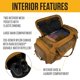 thumbnail image 3 of Bolso Duffel Carhartt Heavy Haul Utility Resistente al Agua 55L, 3 of 8