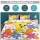 thumbnail image 5 of TweetyBird Print Bedding Set Pattern Duvet Cove Set 3 Pieces 1 Quilt Cover And 2 Pillowcases for Women Men Teens, 5 of 5