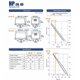 thumbnail image 3 of Bomba de Aire Hiblow HP-40 para Estanque y Séptico – Conector de 5/8", 3 of 4