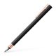thumbnail image 1 of Pluma Neo Slim metal negro, rosegold, M Faber-Castell, 1 of 3