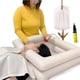 thumbnail image 1 of Lavacabezas inflable para cama - Accesorio para la conexión de la cama al lavacabezas portátil para pacientes con discapacidad, ancianos, pacientes postrados en cama y embarazadas (Kit de 5), 1 of 5