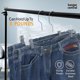 thumbnail image 5 of Perchas para pantalones y faldas Hanger Central Premium, 35 cm, paquete de 12, 5 of 9