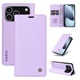thumbnail image 3 of Funda Billetera de Cuero para iPhone 17 Pro Max con Tarjetero y Soporte - Tapa Magnética Morado, 3 of 5