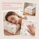 thumbnail image 3 of REGALWOVEN Paquete de 2 Fundas de Almohada de Poliéster, Fundas de Almohada Suaves y Frescas con Cierre de Sobre, Cubriendo Mujeres Hombres, Resistente a Arrugas Duradero Color H Queen, 3 of 5