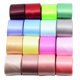 thumbnail image 2 of 16 Pedazos 1 Yarda Doblan Las Cintas Del Grosgrain De La Cara Para El Arte Del Banquete De Boda 40m M, 2 of 3