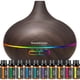 thumbnail image 1 of InnoGear 400 ml Aromatherapy Essential Oil Diffuser 10 Oils G, 1 of 3