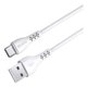 thumbnail image 1 of Cable Tipo-c A Usb De Carga Y Datos 1 Metro Yesido Ca71 Blanco, 1 of 4