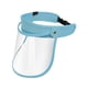 thumbnail image 2 of Pantalla facial, visera transparente, versátil, ergonómica, a prueba de polvo, protección facial completa, protección contra salpicaduras para trabajo azul, 2 of 5