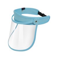 Ioensy - Equipo De Protección Facial Pantalla Facial Completa Para Cortar Malezas De Trabajo Desbrozar Azul