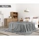 thumbnail image 2 of Ropa de cama Blanket Utopia con forma de gofre, 100% algodón, 300 g/m², 120 x 120 cm, 2 of 9