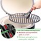 thumbnail image 3 of Grill Grate Lifter Gripper Gripper Vankey para Kamado Joe Big Green Egg, 3 of 8