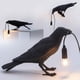 thumbnail image 2 of Lámpara de mesa con forma de pájaro USB de resina nórdica, pequeña lámpara LED de noche con forma de pájaro, decoración para el hogar, lámpara de escritorio, aplique de pared, accesorios de lámpara, l, 2 of 7