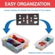 thumbnail image 4 of Gabinete organizador con cajones Akro-Mils de 26 cajones, 51 x 15 x 25 cm, negro, 4 of 9