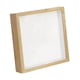 thumbnail image 3 of Marco De Caja De Sombra DIY De Madera Cuadrado De 5 Cm De Profundidad Para Artesanías De Flores Regalos DIY Color Madera, 3 of 3