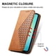 thumbnail image 4 of Funda Flip FOXDOCK para Samsung Galaxy S25 Edge , Estilo Billetera con Diseño Rombo, Correa de Mano y Soporte, Uso Diario, 4 of 6