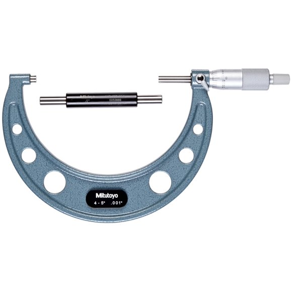 Micrómetro Mitutoyo 103-181 de 5 pulgadas con Puntas de Carburo