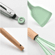 thumbnail image 4 of Set 12 Utensilios Belug  Cocina Mango Silicona Y Madera Repostería verde, 4 of 5
