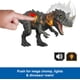 thumbnail image 3 of Figura de acción Mattel Jurassic World Ceratosaurus con luz y sonido, 3 of 6