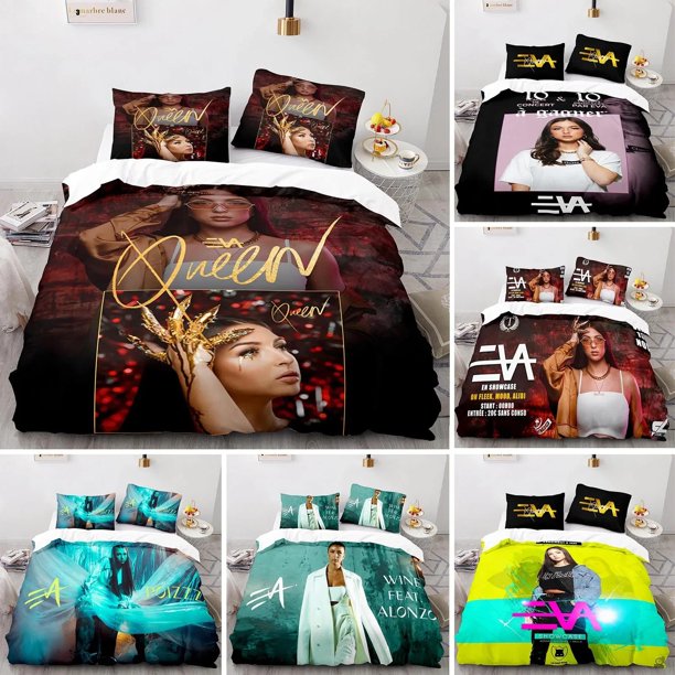 ed Eva Bedding Set Duvet Cover Bedroom Comforter Covers Quilt Cover Home Textile