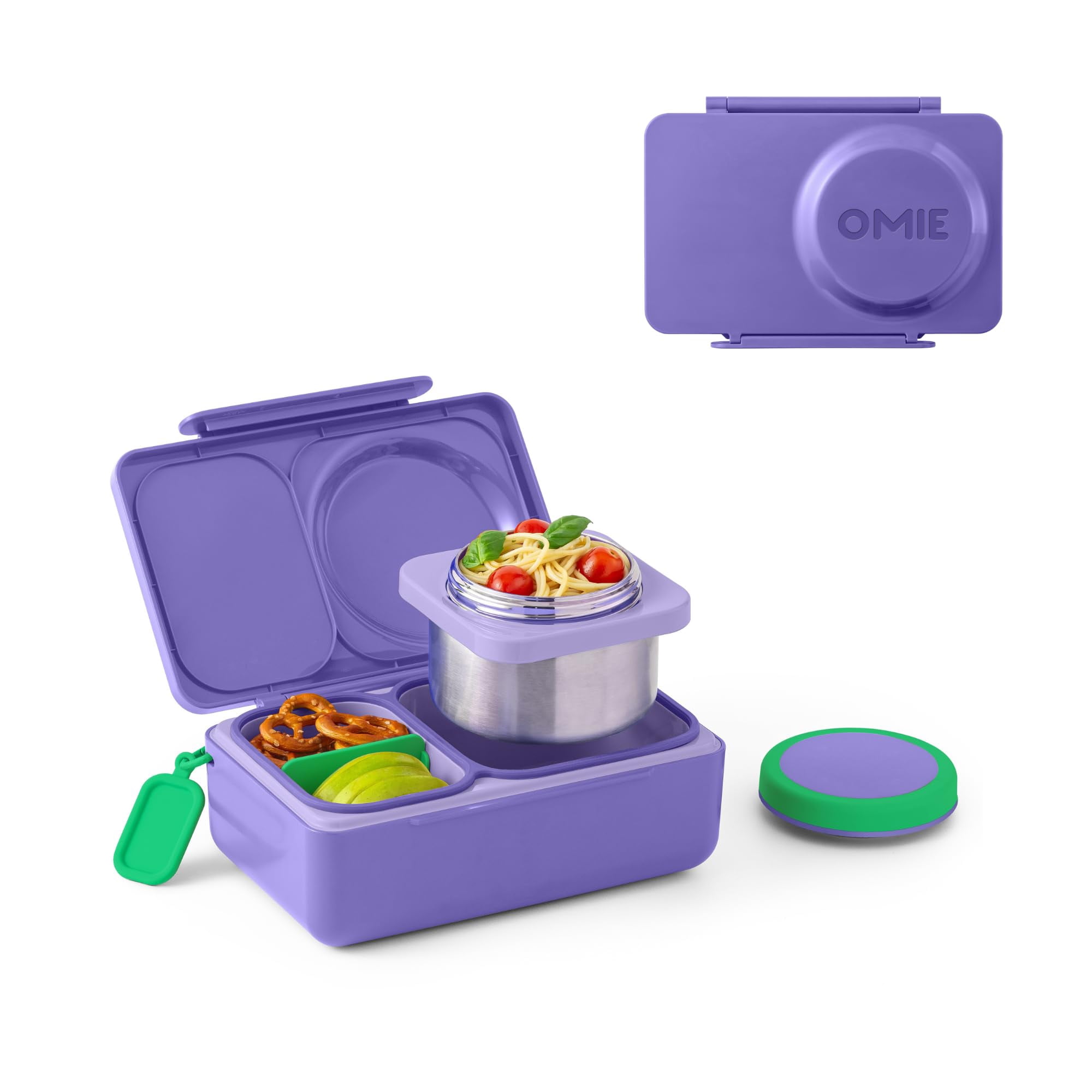 Lonchera Omie Omiebox Up Bento Para Niños Con Recipiente Térmico De Comida