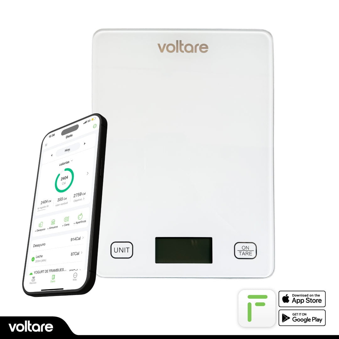 Báscula Para Cocina Digital Inteligente Voltare 1 Un