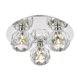thumbnail image 3 of Lámpara de techo Elegant Lighting Graham 3 Light Chrome, 3 of 8