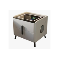 Genérico - Velador Inteligente Huella, Carga Inalámbrica Parlante Y Luz