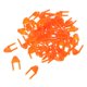 thumbnail image 1 of Ojos de seguridad de 100 piezas para mu?ecos de peluche de juguete, suministros de bricolaje, 12 mm, naranja, 1 of 5