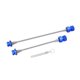 thumbnail image 2 of Reemplazo De Brocheta De Liberación Rápida De Bicicleta, De Metal, Para Mantenimiento De Rueda Delantera Y Trasera, Color Azul, 2 of 5