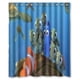 thumbnail image 1 of Cortina de ducha de la película Buscando a Dory, juego de cortina de baño con ganchos, tamaño 60 x 72 pulgadas, 1 of 3
