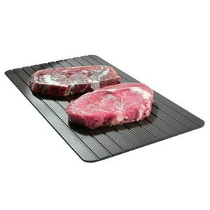 Importclick - Bandeja Descongeladora Rápida Carne Tabla Aluminio