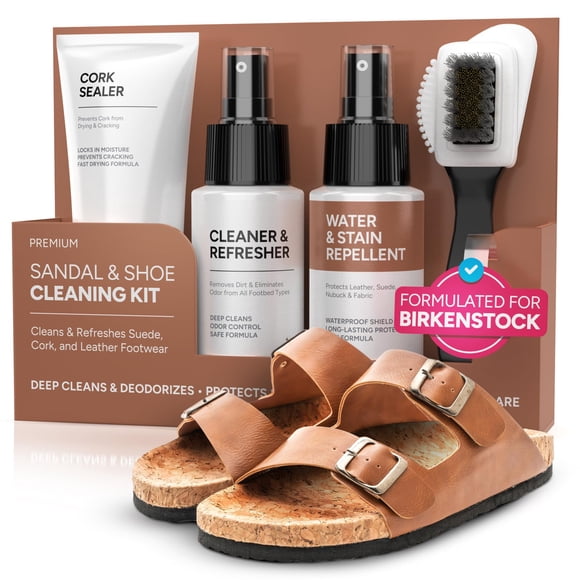 Kit de limpieza 4 en 1 para sandalias y zapatos FORTIVO para Birkenstock