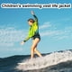 thumbnail image 5 of Chaleco de snorkel inflable para niños, chalecos de snorkel para principiantes en deportes acuáticos., 5 of 6