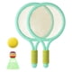 thumbnail image 5 of Raqueta de de Bádminton Duradera para Niños, Juguetes Interactivos para Padres E Hijos para Jugadores Principiantes en El Patio Trasero, Jardín , VERDE, 5 of 5