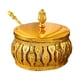 thumbnail image 2 of Tarro Decorativo Dorado, Elegante Barril De Aperitivos Y Dulces Para Oficina, Cocina Y Hogar, 2 of 3