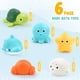 thumbnail image 5 of Juguetes de baño PUPTILY, paquete de 6, sin agujeros, ajustables para niños de 1 a 3 años, 5 of 7