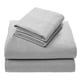thumbnail image 1 of Juego De Sábanas Franela De Algodón Tamaño Queen Gris Liso, 1 of 9