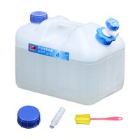 Ioensy - Contenedor De Agua Para Camping Con Grifo, Botella De Agua Para Salidas Al Jardín, Senderismo, 10L