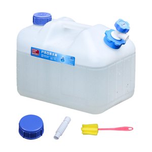 Ioensy - Contenedor De Agua Para Camping Con Grifo, Botella De Agua Para Salidas Al Jardín, Senderismo, 10L